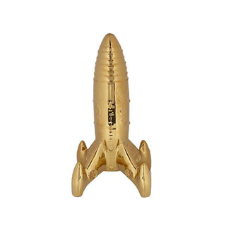 Seletti Memorabilia My Spaceship with porcelain decoration Gold - Buy now on ShopDecor - Discover the best products by SELETTI design