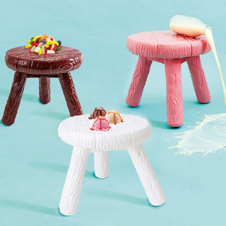 Seletti Milk Stool White stool - Buy now on ShopDecor - Discover the best products by SELETTI design