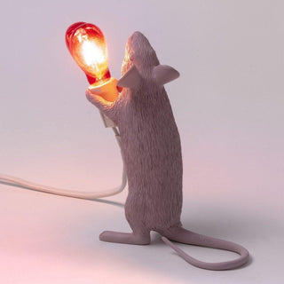 Seletti Mouse Lamp Step San Valentino table lamp - Buy now on ShopDecor - Discover the best products by SELETTI design