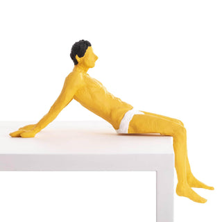 Seletti Museum Love Is a Verb Pierrot statuette - Buy now on ShopDecor - Discover the best products by SELETTI design
