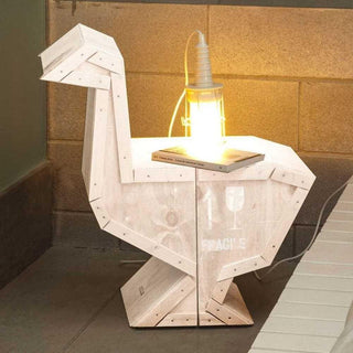 Seletti Sending Animals Goose white bedside table - Buy now on ShopDecor - Discover the best products by SELETTI design