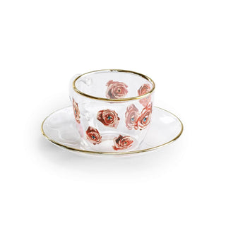Seletti Toiletpaper Coffee Cup Roses - Buy now on ShopDecor - Discover the best products by TOILETPAPER HOME design