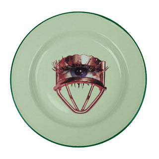 Seletti Toiletpaper dinner plate eye - Buy now on ShopDecor - Discover the best products by TOILETPAPER HOME design