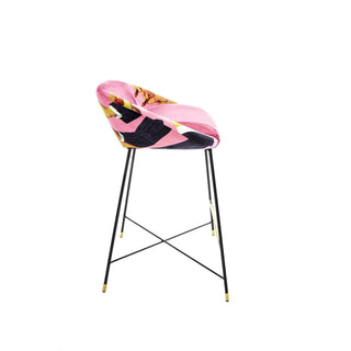 Seletti Toiletpaper High Stool Pink Lipsticks - Buy now on ShopDecor - Discover the best products by TOILETPAPER HOME design