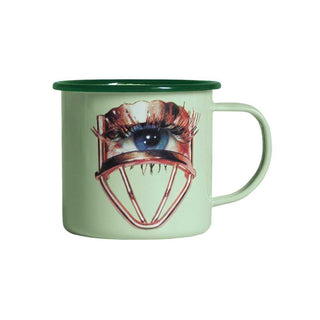 Seletti Toiletpaper mug green eye - Buy now on ShopDecor - Discover the best products by TOILETPAPER HOME design