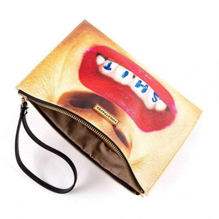 Seletti Toiletpaper Pouch Bag Shit - Buy now on ShopDecor - Discover the best products by TOILETPAPER HOME design