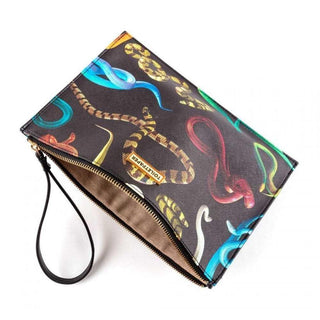 Seletti Toiletpaper Pouch Bag Snakes - Buy now on ShopDecor - Discover the best products by TOILETPAPER HOME design