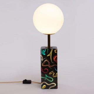 Seletti Toiletpaper Table Lamp Snakes - Buy now on ShopDecor - Discover the best products by TOILETPAPER HOME design