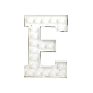 Seletti Vegaz Letter E white - Buy now on ShopDecor - Discover the best products by SELETTI design