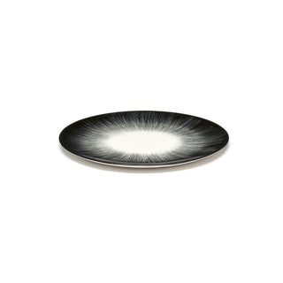 Serax Dé plate diam. 17.5 cm. off white/black var 5 - Buy now on ShopDecor - Discover the best products by SERAX design