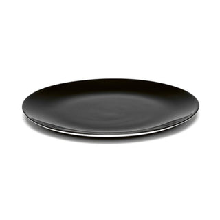 Serax Dé plate diam. 24 cm. black - Buy now on ShopDecor - Discover the best products by SERAX design