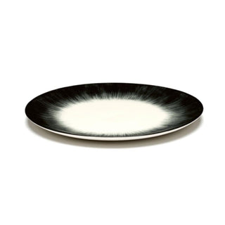 Serax Dé plate diam. 24 cm. off white/black var 5 - Buy now on ShopDecor - Discover the best products by SERAX design