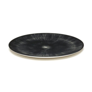 Serax Dé plate diam. 24 cm. off white/black var 6 - Buy now on ShopDecor - Discover the best products by SERAX design