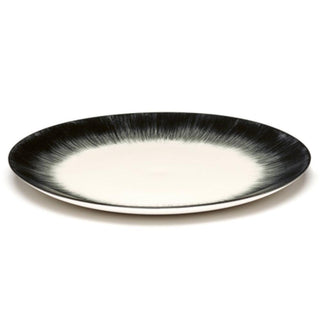 Serax Dé plate diam. 28 cm. off white/black var 5 - Buy now on ShopDecor - Discover the best products by SERAX design