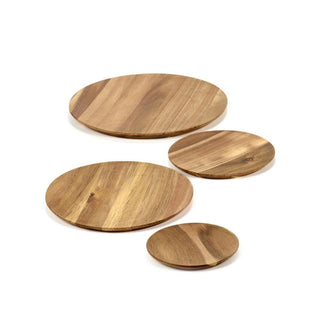 Serax Dunes wooden plate diam. 20 cm. - Buy now on ShopDecor - Discover the best products by SERAX design