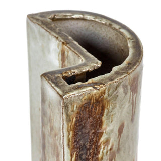 Serax FCK vase h. 29 cm. glazed white/brown - Buy now on ShopDecor - Discover the best products by SERAX design