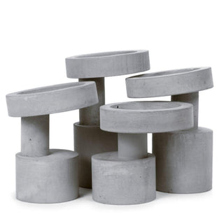 Serax FCK vase h 31 cm. cement - Buy now on ShopDecor - Discover the best products by SERAX design
