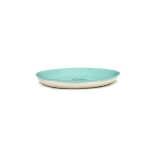Serax Feast dinner plate diam. 16 cm. azure - artichoke green - Buy now on ShopDecor - Discover the best products by SERAX design