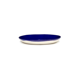 Serax Feast dinner plate diam. 16 cm. lapis lazuli - artichoke white - Buy now on ShopDecor - Discover the best products by SERAX design