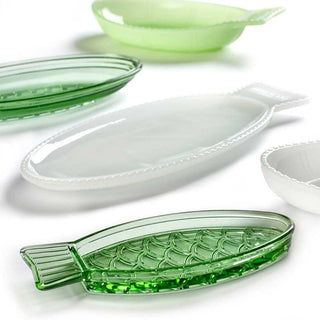 Serax Fish & Fish dish 23 cm. transparent green - Buy now on ShopDecor - Discover the best products by SERAX design