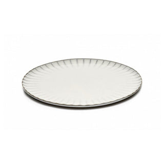 Serax Inku dinner plate diam. 27 cm. white - Buy now on ShopDecor - Discover the best products by SERAX design