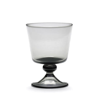 Serax La Mère white wine glass smoky grey h. 4.33 in. - Buy now on ShopDecor - Discover the best products by SERAX design