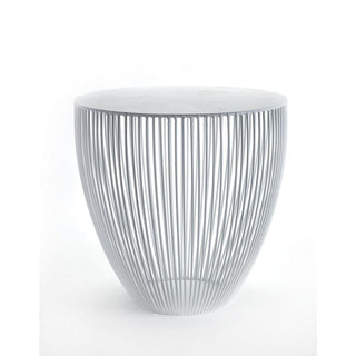Serax Metal Sculptures Bingo side table white h. 40 cm. - Buy now on ShopDecor - Discover the best products by SERAX design