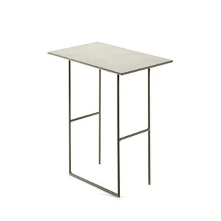 Serax Metal Sculptures Cico rectangular side table grey - Buy now on ShopDecor - Discover the best products by SERAX design