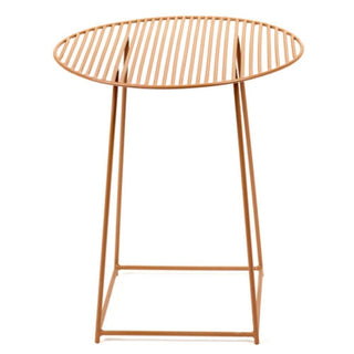 Serax Metal Sculptures Filippo side table ocher h. 46 cm. - Buy now on ShopDecor - Discover the best products by SERAX design