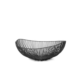 Serax Metal Sculptures Meo basket oval black - Buy now on ShopDecor - Discover the best products by SERAX design