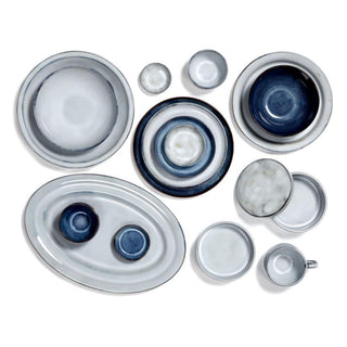 Serax Pure serving plate oval blue glazed 38x26 cm. - Buy now on ShopDecor - Discover the best products by SERAX design