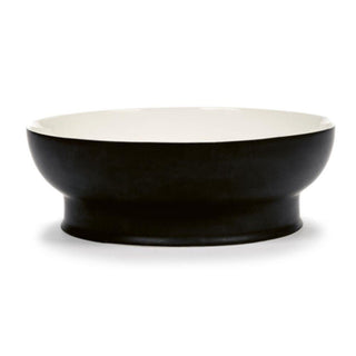 Serax Ra bowl diam. 28 cm. black/off white - Buy now on ShopDecor - Discover the best products by SERAX design