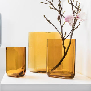 Serax Silex vase yellow h. 21 cm. - Buy now on ShopDecor - Discover the best products by SERAX design