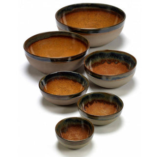Serax Surface bowl grey/rusty brown diam. 9 cm. - Buy now on ShopDecor - Discover the best products by SERAX design