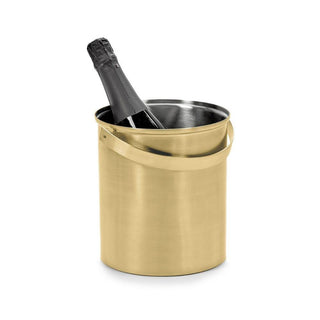 Serax Table Accessories ice bucket L brushed steel gold Pvd - Buy now on ShopDecor - Discover the best products by SERAX design