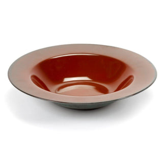 Serax Terres De Rêves degustation plate diam. 27.3 cm. rust/smokey blue - Buy now on ShopDecor - Discover the best products by SERAX design