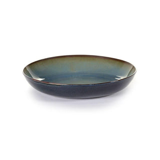 Serax Terres De Rêves pasta plate diam. 23.5 cm. smokey blue/dark blue - Buy now on ShopDecor - Discover the best products by SERAX design