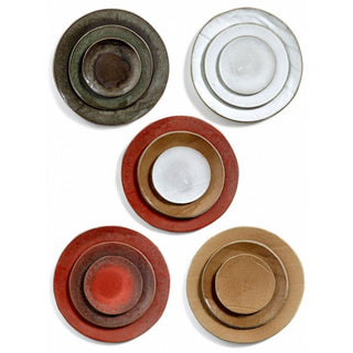 Serax Urbanistic Ceramics dinner plate diam. 28 cm. brown - Buy now on ShopDecor - Discover the best products by SERAX design