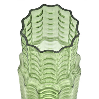 Serax Wave vase 05 green h. 13 3/4 inch - Buy now on ShopDecor - Discover the best products by SERAX design