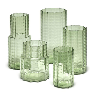 Serax Wave vase 02 green h. 28 cm. - Buy now on ShopDecor - Discover the best products by SERAX design