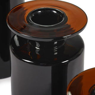 Serax Wind & Fire medium vase black and dark brown - Buy now on ShopDecor - Discover the best products by SERAX design