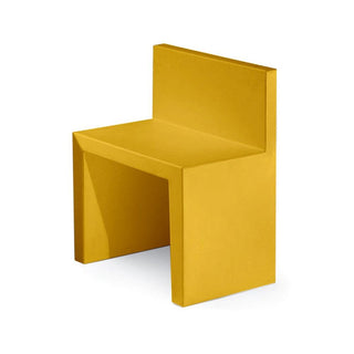 Slide Angolo Retto Chair Polyethylene by Slide Studio Slide Saffron yellow FB - Buy now on ShopDecor - Discover the best products by SLIDE design