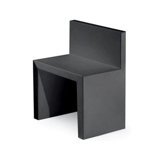 Slide Angolo Retto Chair Polyethylene by Slide Studio Slide Elephant grey FG - Buy now on ShopDecor - Discover the best products by SLIDE design
