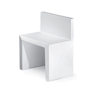 Slide Angolo Retto Chair Polyethylene by Slide Studio Slide Milky white FT - Buy now on ShopDecor - Discover the best products by SLIDE design