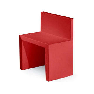 Slide Angolo Retto Chair Polyethylene by Slide Studio Flame red - Buy now on ShopDecor - Discover the best products by SLIDE design