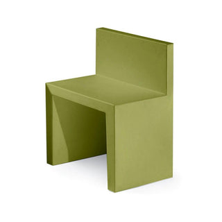 Slide Angolo Retto Chair Polyethylene by Slide Studio Slide Lime green FR - Buy now on ShopDecor - Discover the best products by SLIDE design