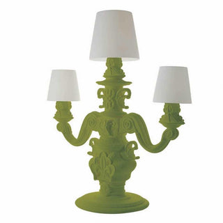 Slide - Design of Love King of Love Floor lamp by G. Moro - R. Pigatti Slide Lime green FR - Buy now on ShopDecor - Discover the best products by SLIDE design