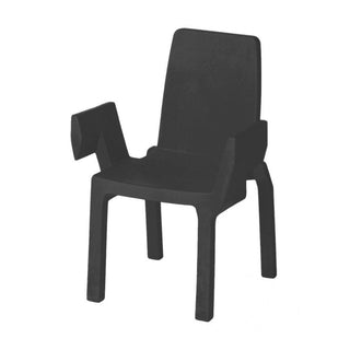 Slide Doublix Chair Polyethylene by Stirum Design Slide Elephant grey FG - Buy now on ShopDecor - Discover the best products by SLIDE design