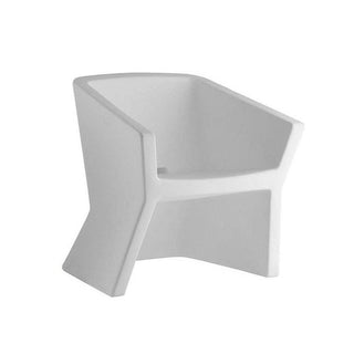 Slide Exofa Armchair Polyethylene by Jorge Nàjera Slide Milky white FT - Buy now on ShopDecor - Discover the best products by SLIDE design