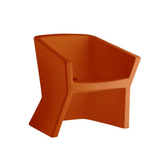 Slide Exofa Armchair Polyethylene by Jorge Nàjera Slide Pumpkin orange FC - Buy now on ShopDecor - Discover the best products by SLIDE design